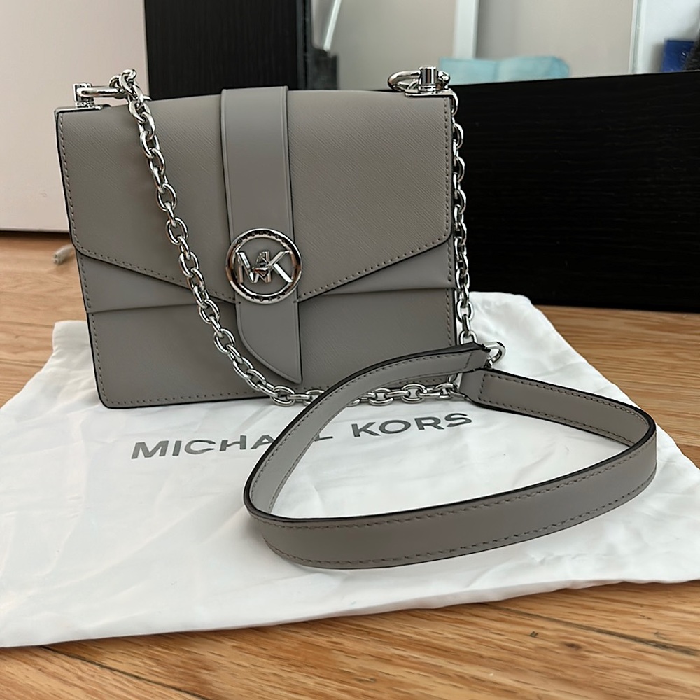 Michael Kors Greenwich Small Saffiano Leather Crossbody Bag